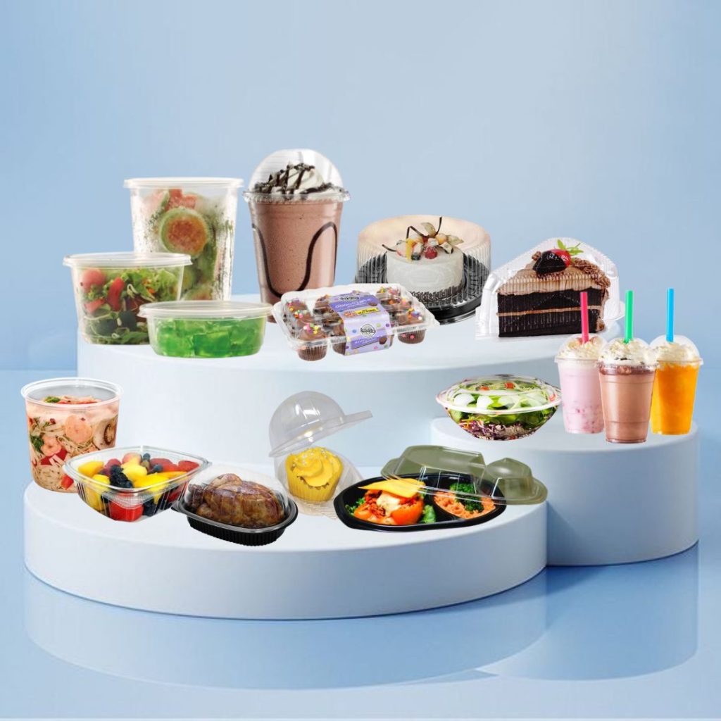 Imagen de categorías con varios productos transparentes